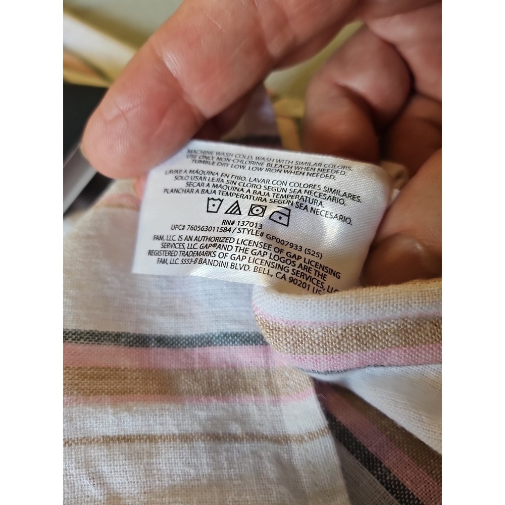 Gap linen button shirt xs women - Picture 6 of 6